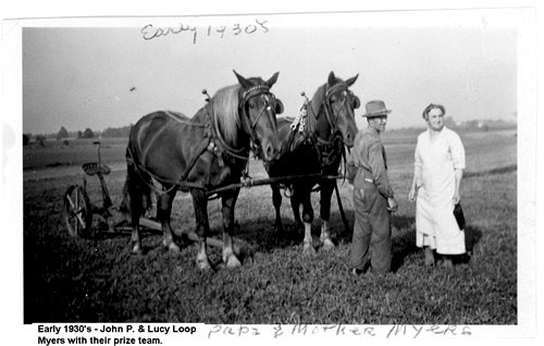 John Myers and Lucy Loop Myers