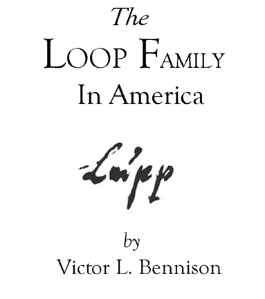 The Loop Family in America